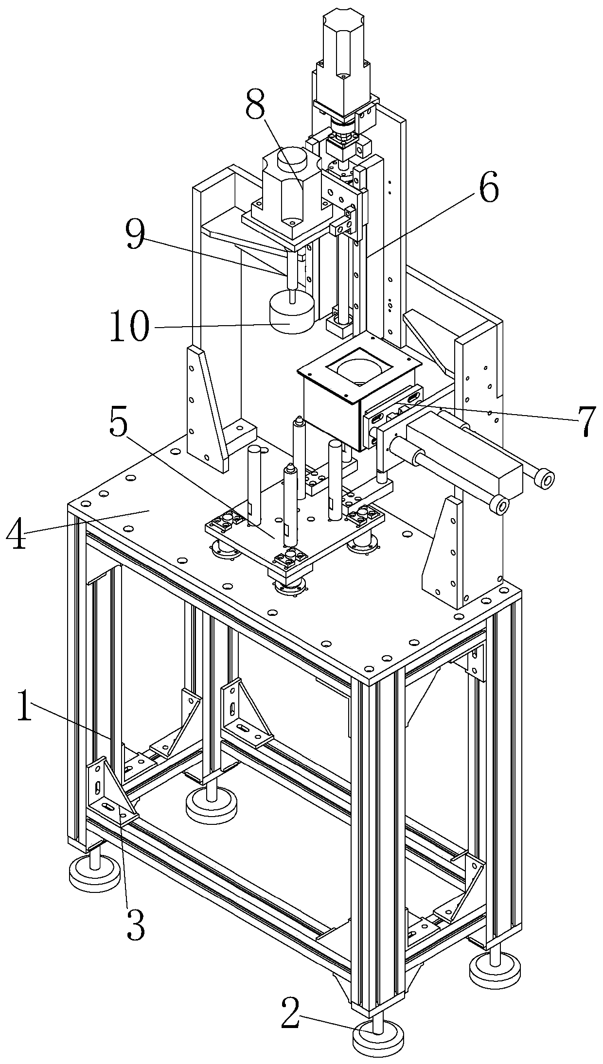 An oiling device with reciprocating motion