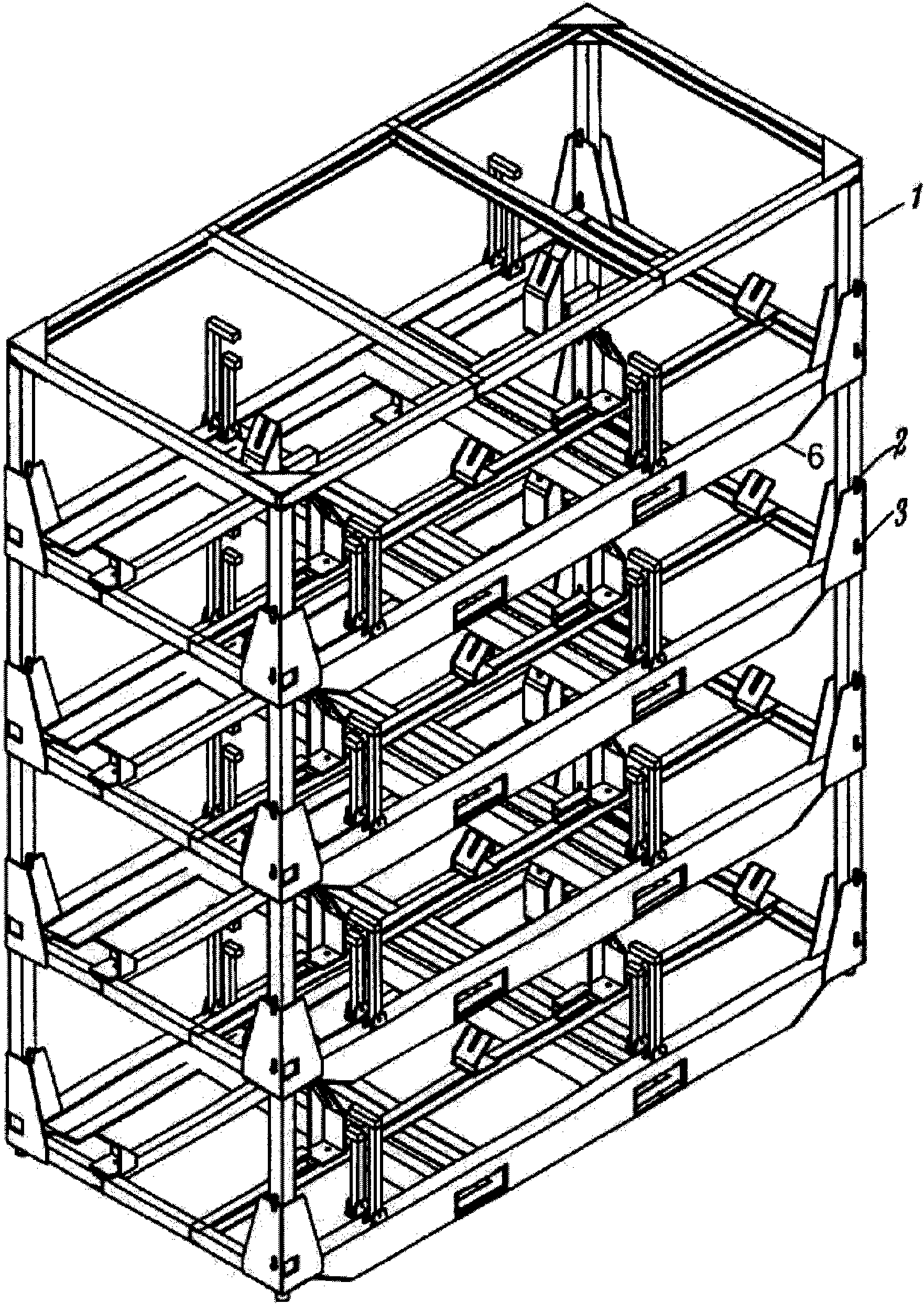 Engine material rest