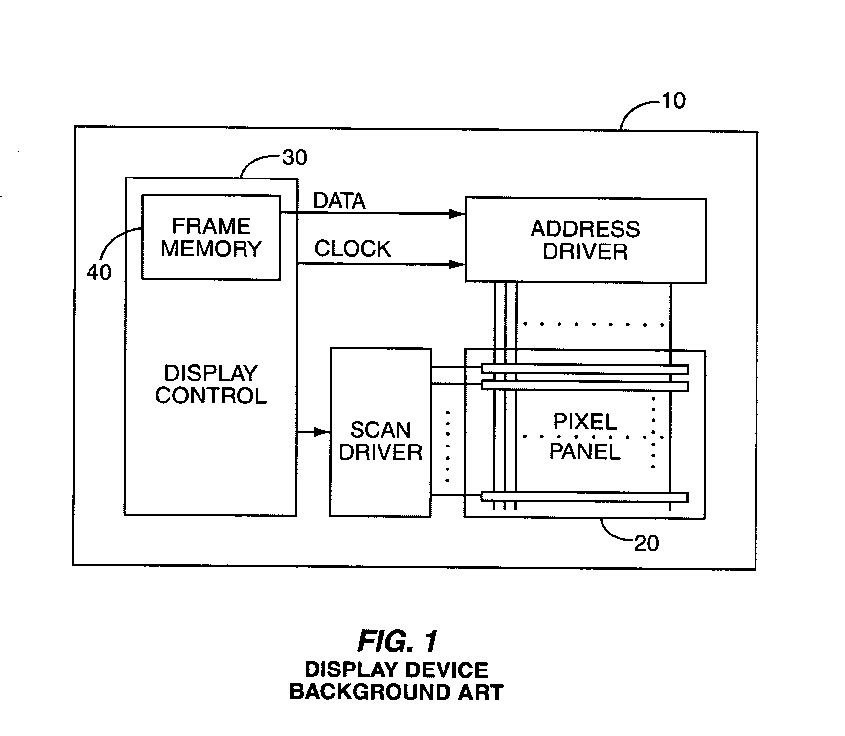 Frame buffer pixel circuit for liquid crystal display