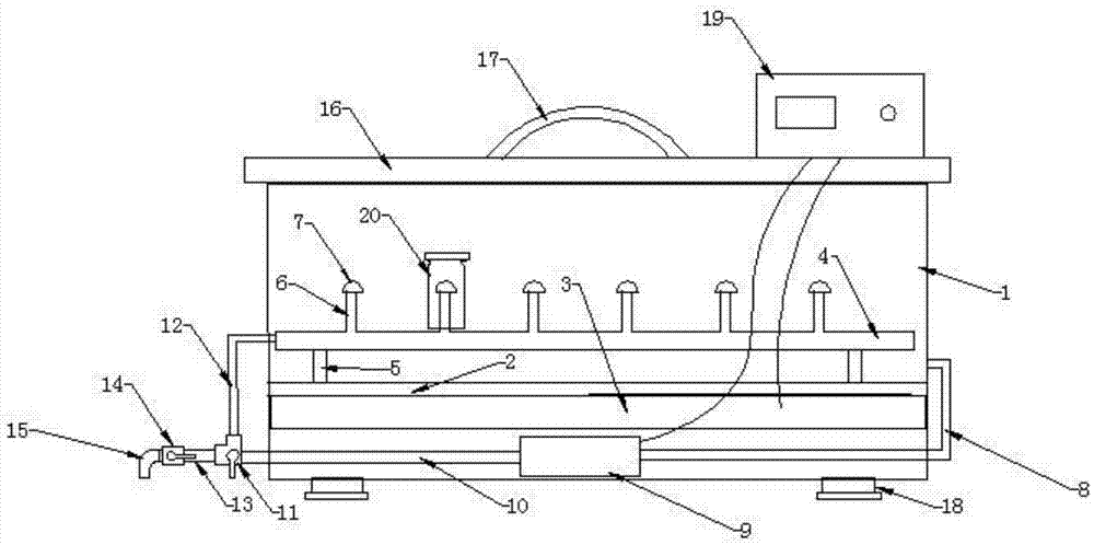 Valve tappet cleaning component