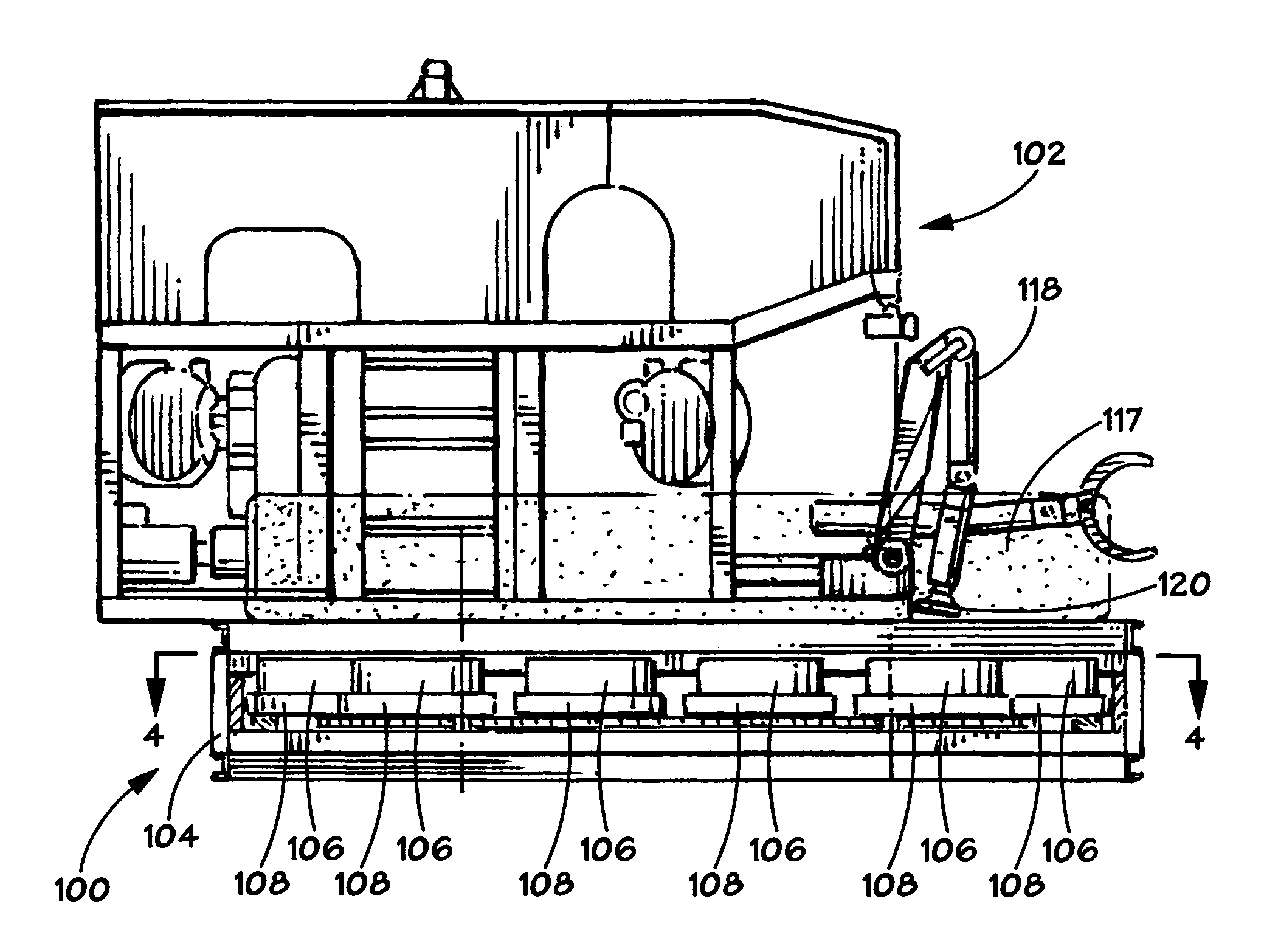 Method and apparatus for installing a sensor array