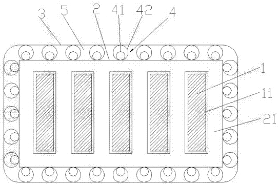 Anti-shock bus duct