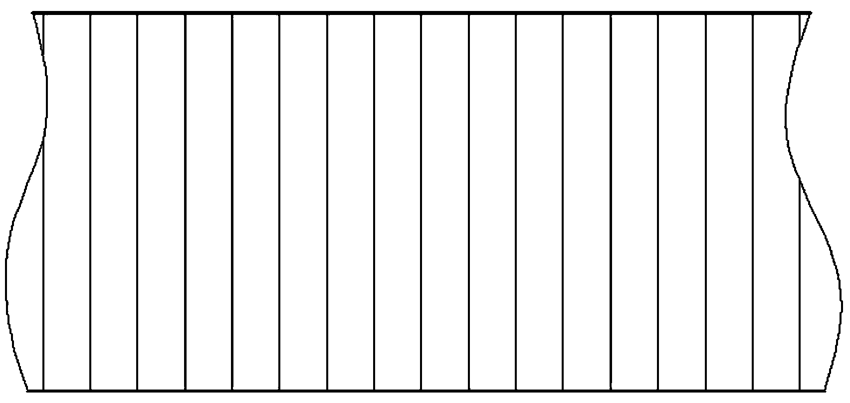 Method for machining yawing gear ring