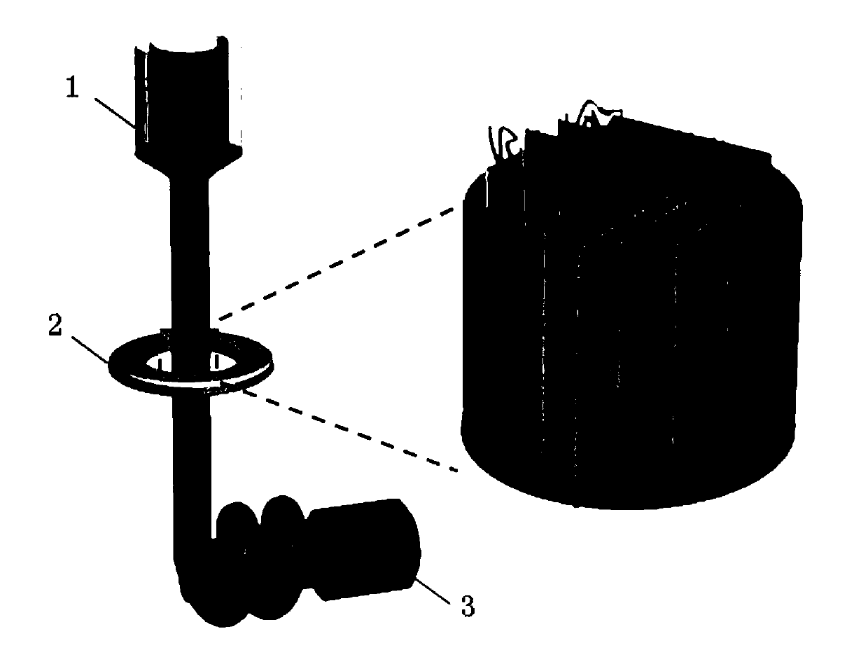 Method for preparing porous fiber from natural polymers and product and application thereof