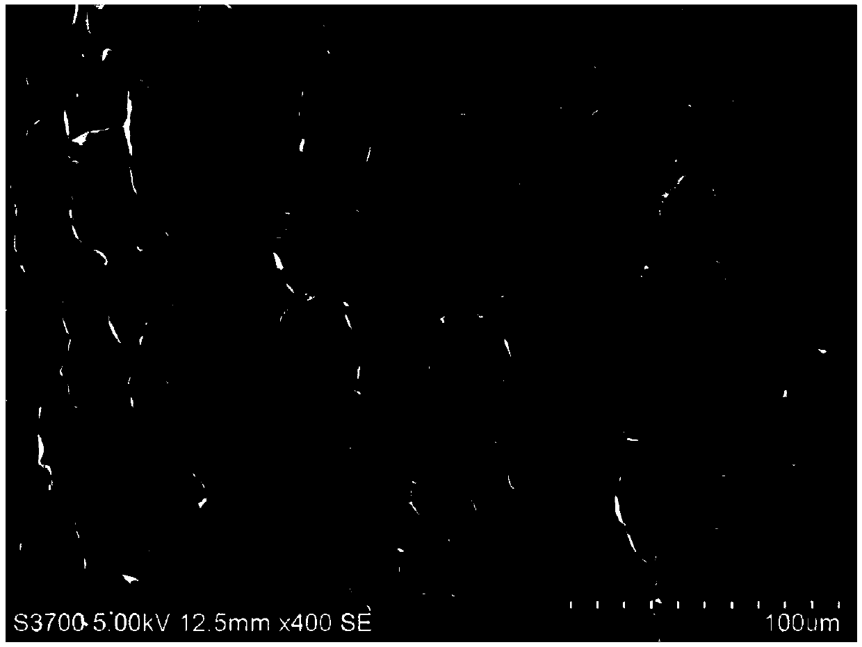 Method for preparing porous fiber from natural polymers and product and application thereof