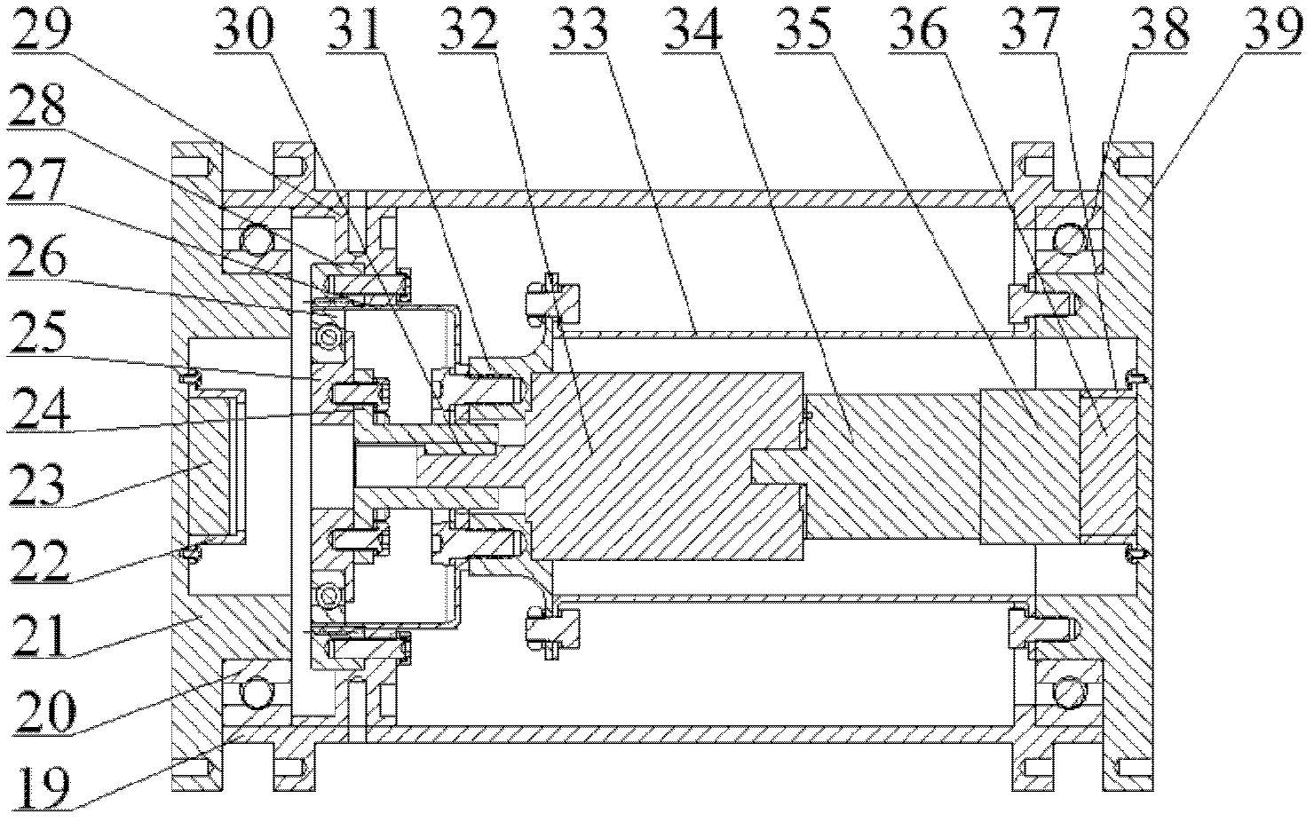 Six-wheel-leg type serial-parallel hybrid robot