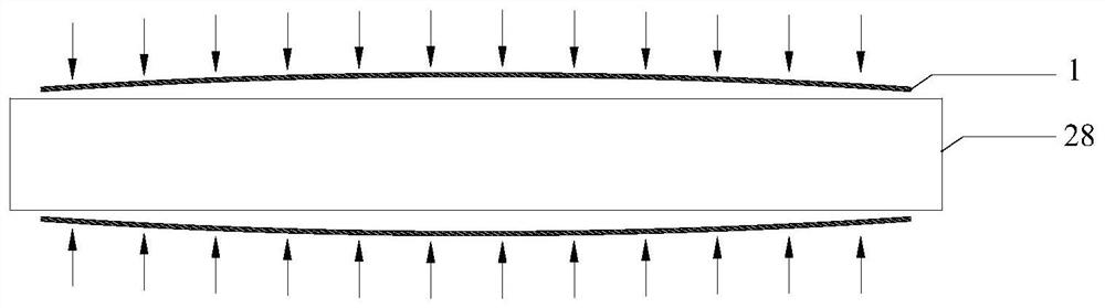 Concrete flexural member with prestressed aluminum alloy plate and its flexural strengthening method