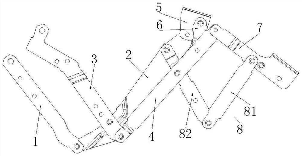 Foot rest extending mechanism and seat telescopic device