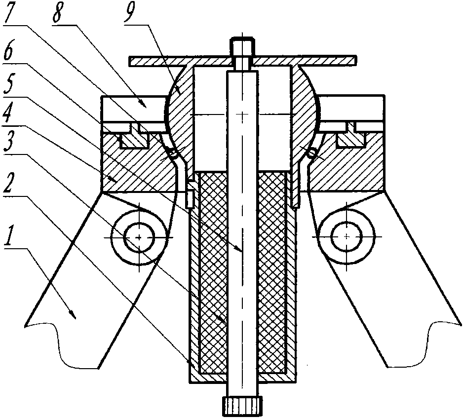 Automatic leveling tripod