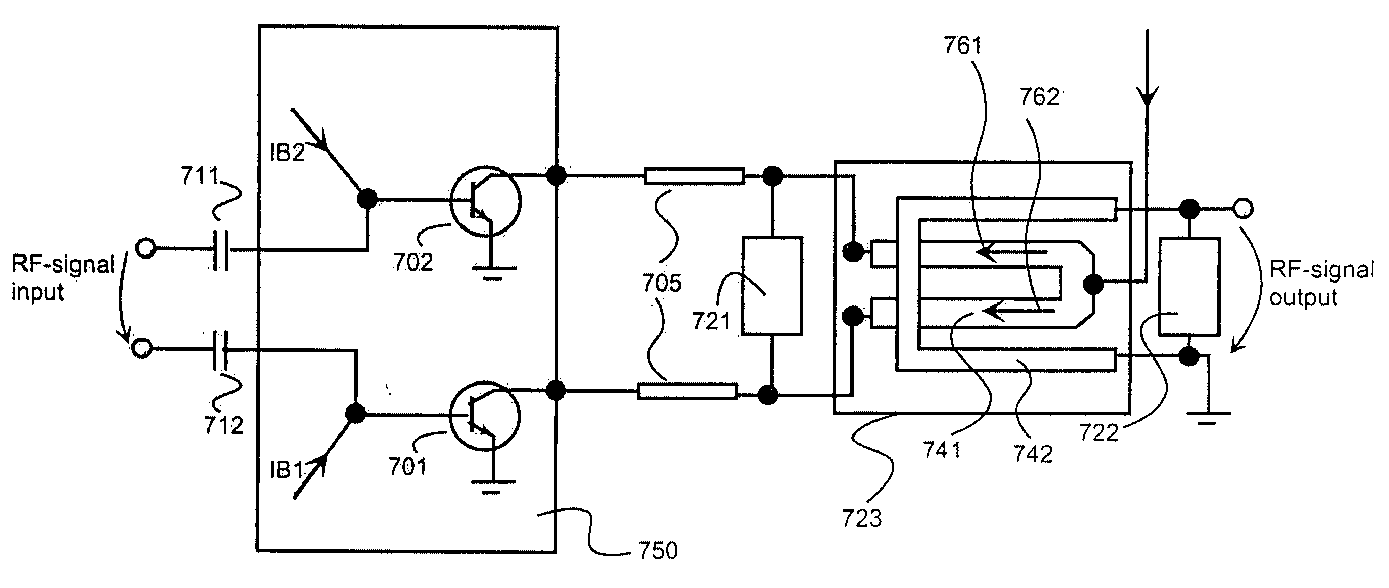 Low-loss microstrip transmission line structure and a method for its implementation