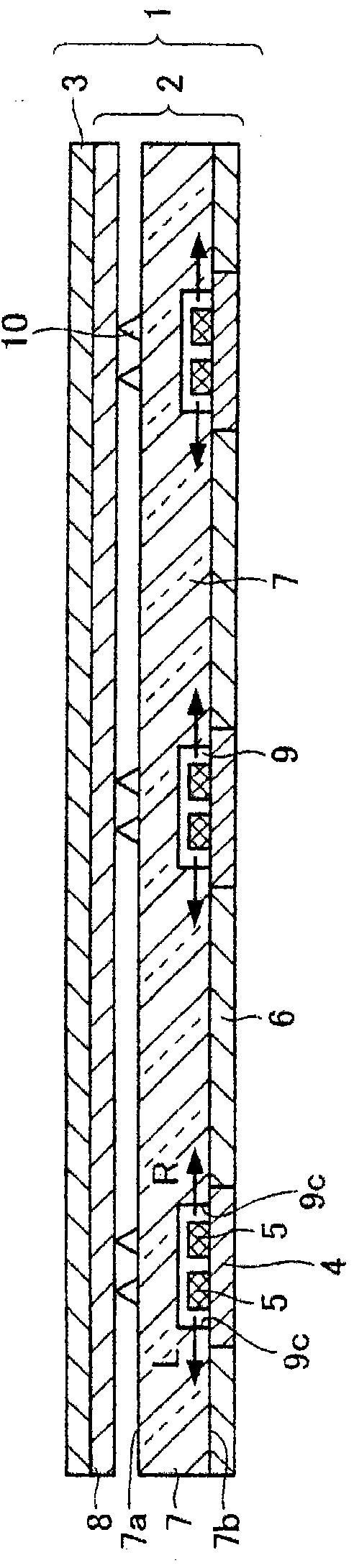 Light-emitting element, illumination device, and liquid crystal display device