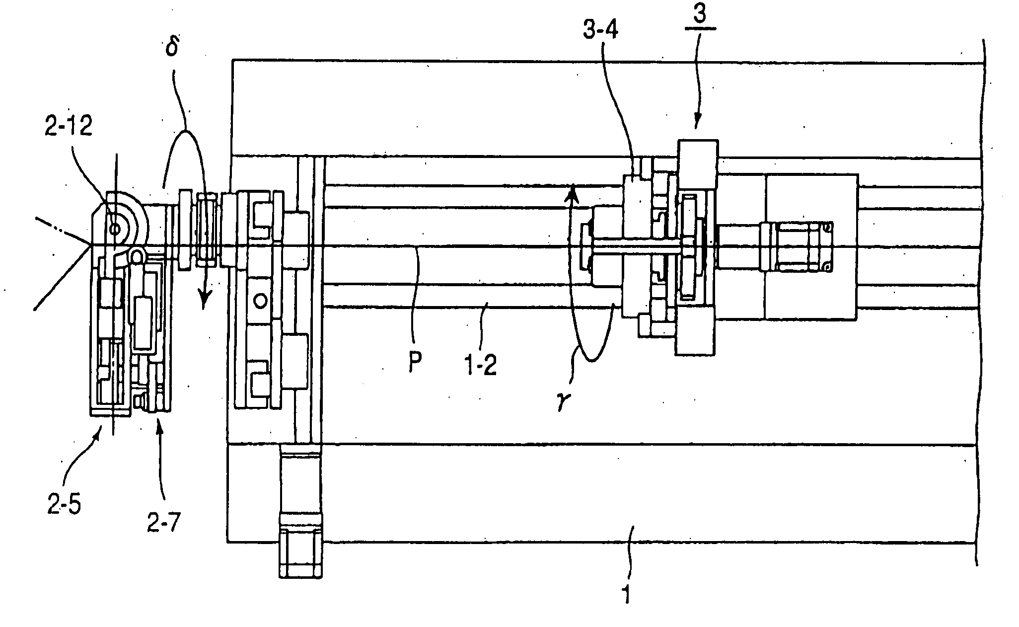 Bending device for tube