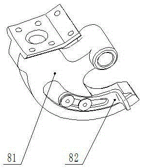 Angle-adjustable retracting and stretching mechanism of angle-adjustable landing light