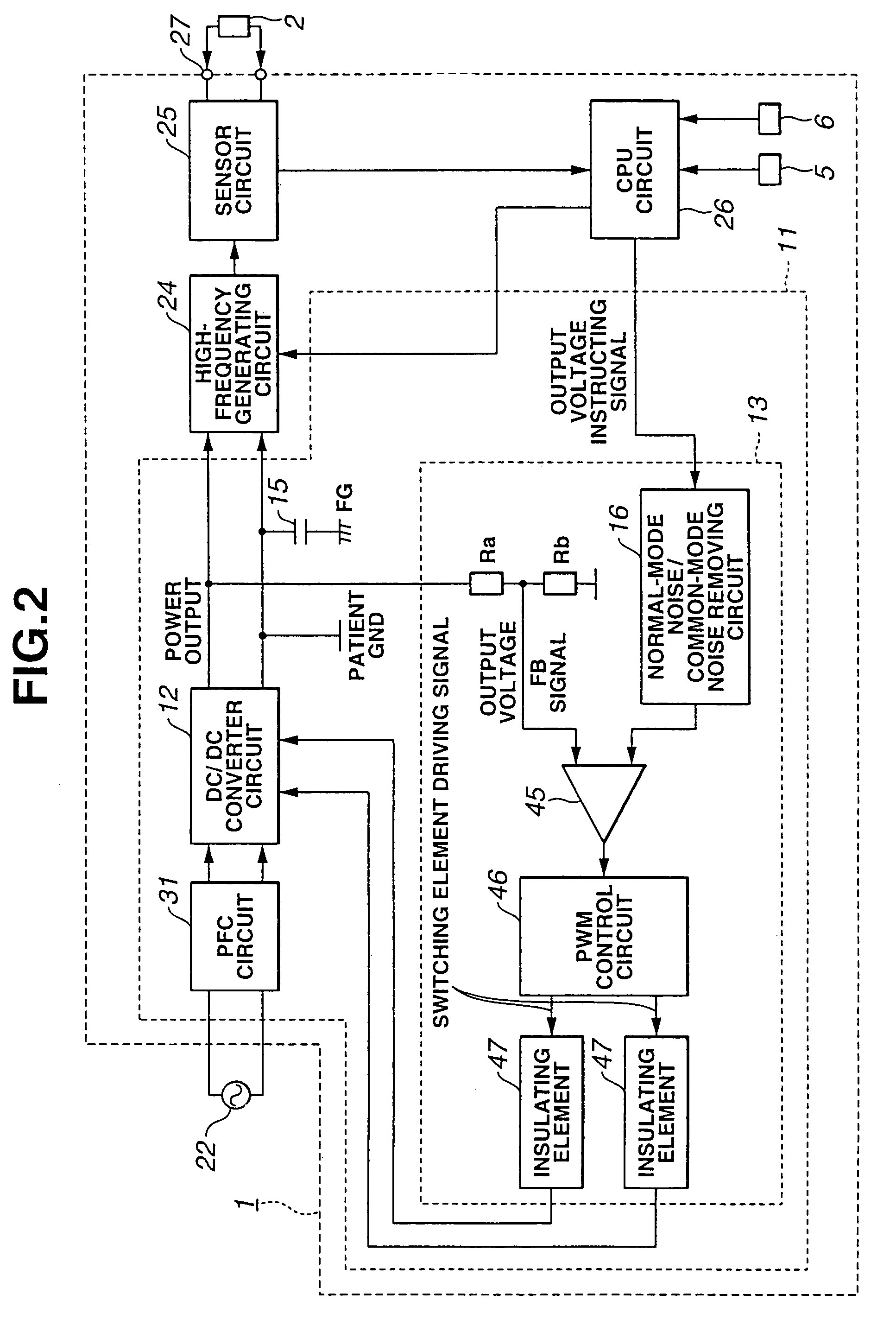 Power supply apparatus for electric operation