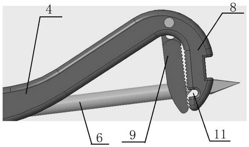 Small joint suture threader