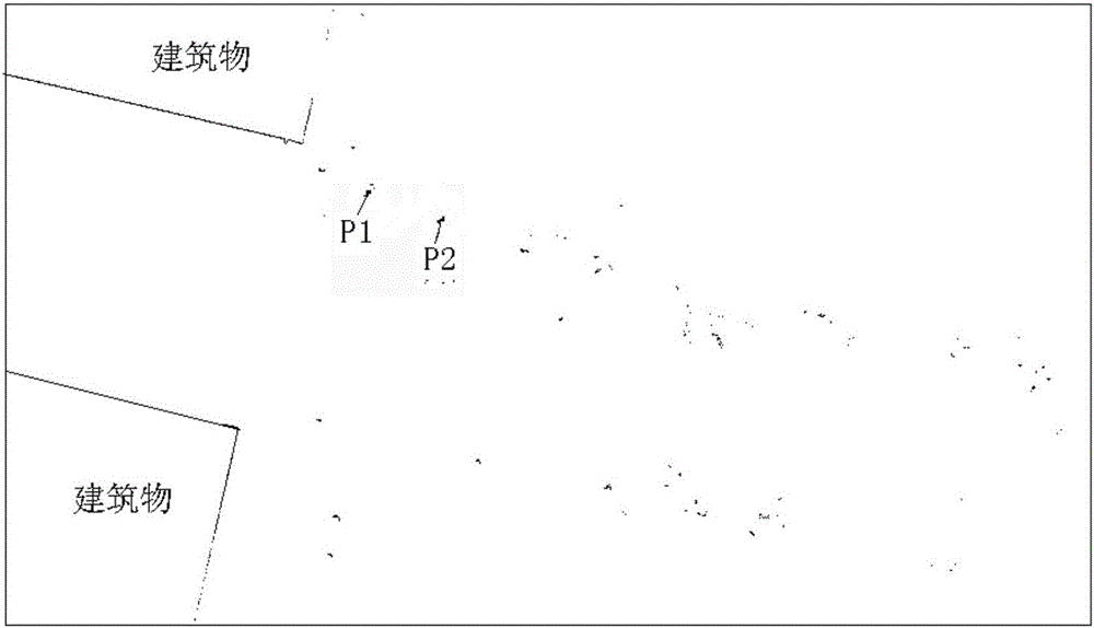 Method for automatically extracting spatial position of rod-shaped ground objects from point clouds in vehicle laser scanning