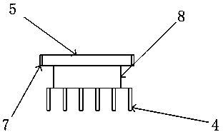 Braille display device based on temperature control