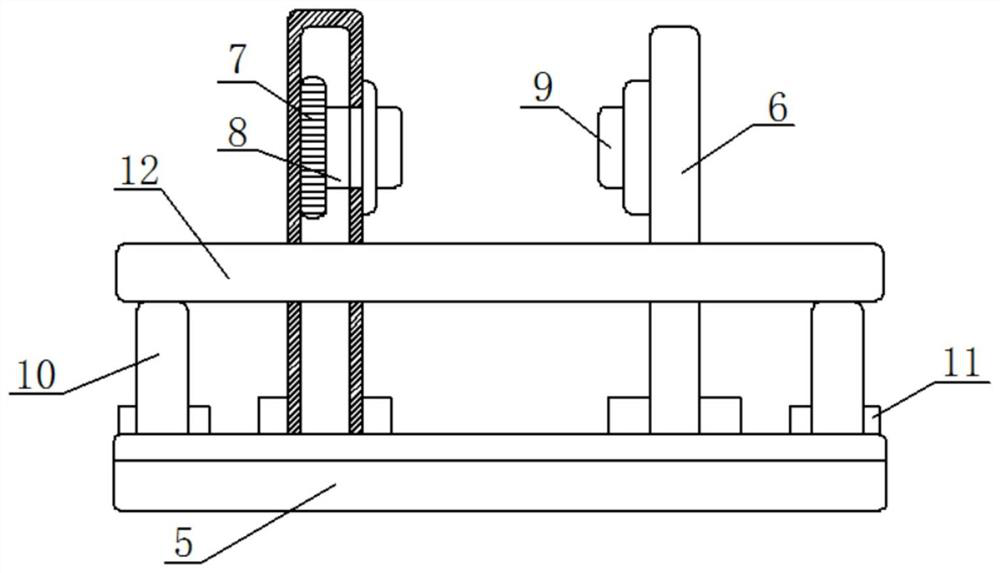 An automobile air-conditioning condensing fan and its processing equipment