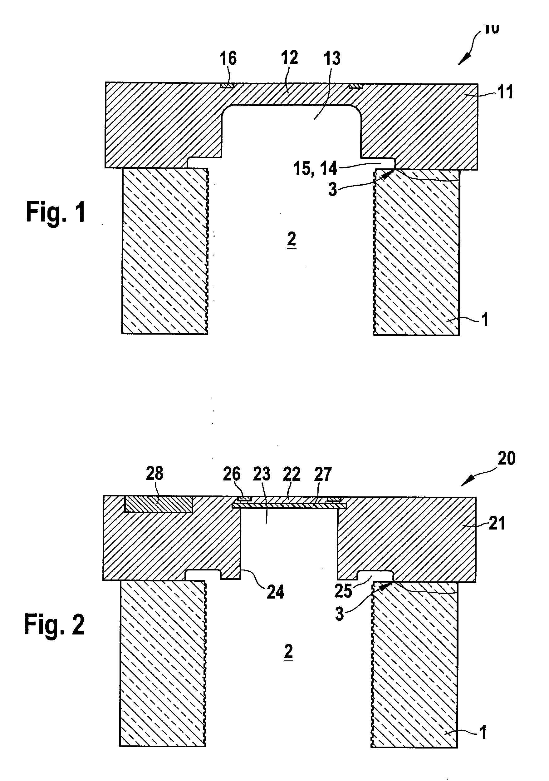 Sensor system for detecting high pressures