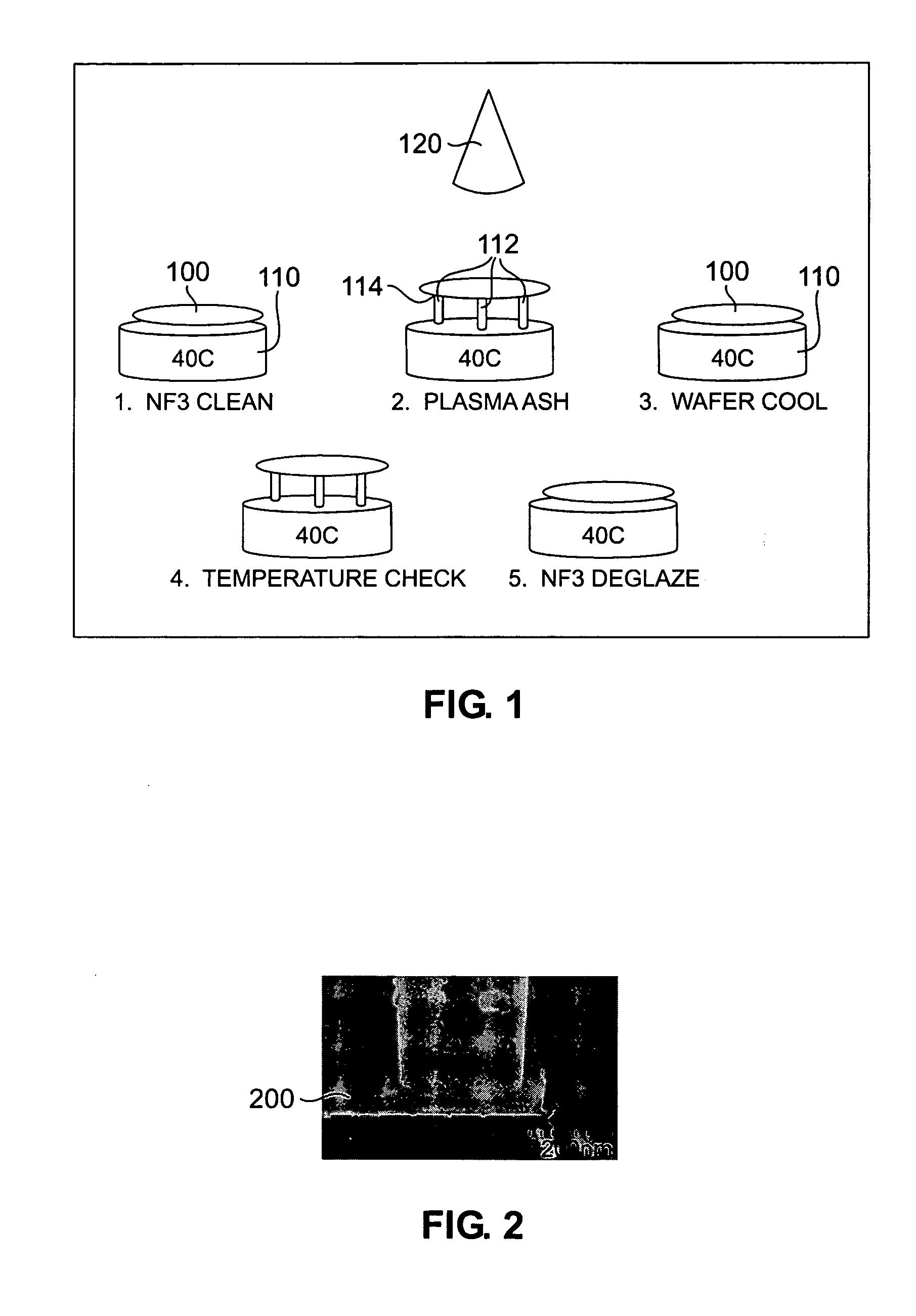 Methods of downstream microwave photoresist removal and via clean, particularly following Stop-On TiN etching