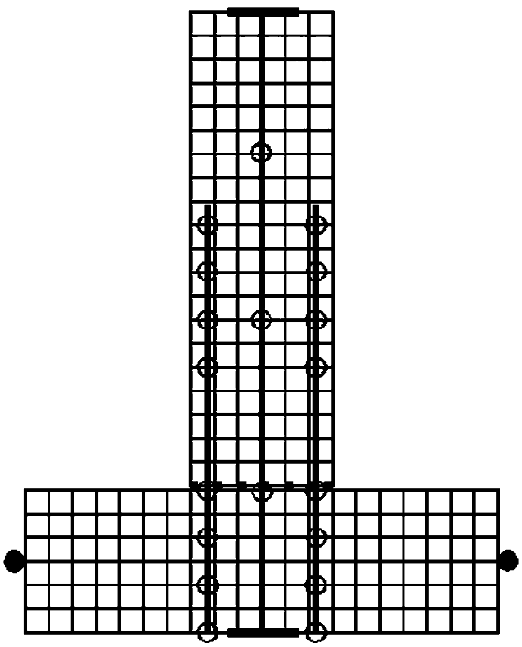 Semi-fine numerical simulation method for node of prestressed fabricated concrete structure