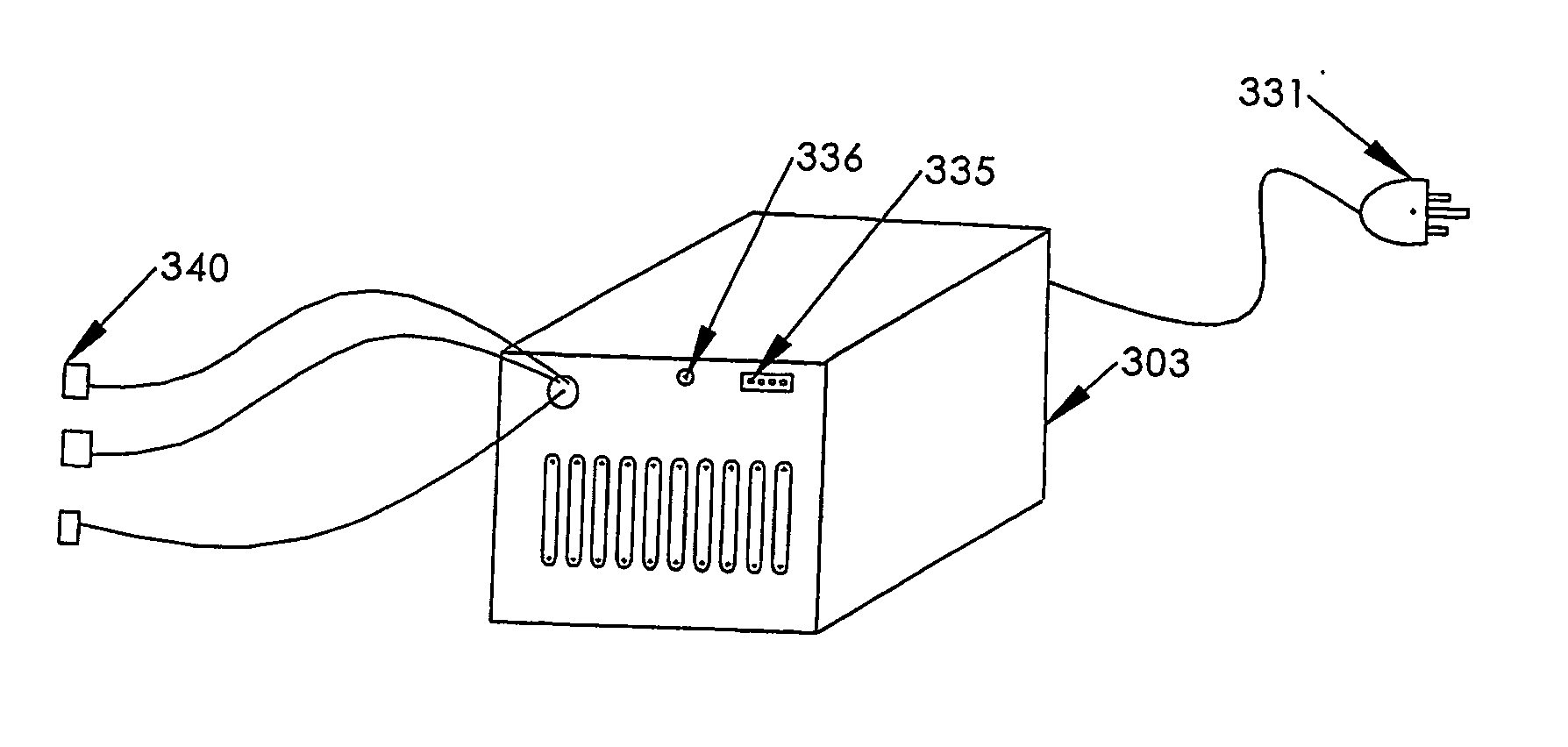 Active cooling system for cpu