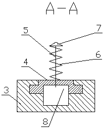 A movable power supply clip for a sliding contact line