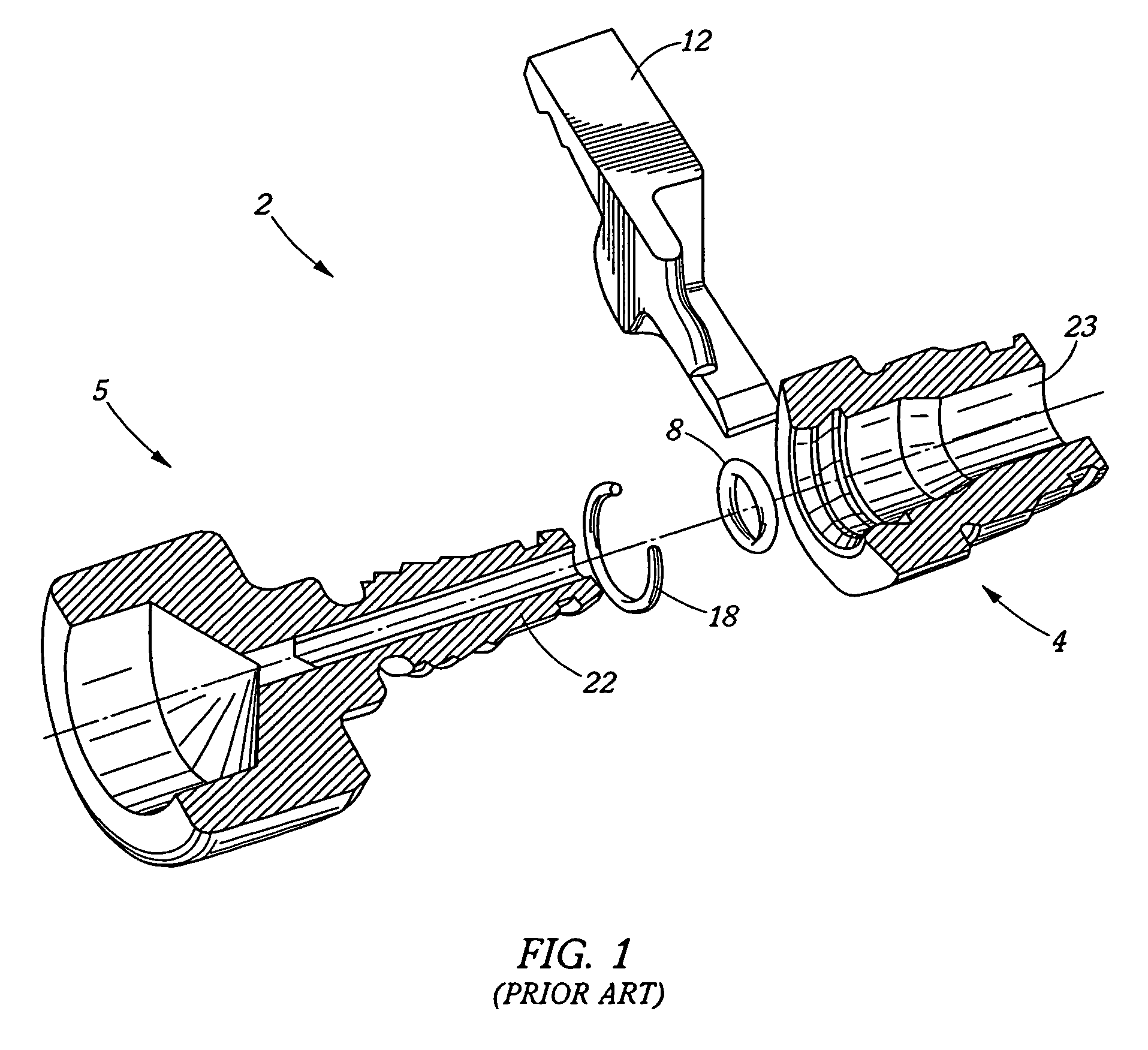 Quick connect coupling with disconnect lock