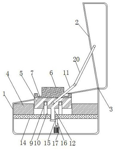 High-end jewelry packaging device with fluorescent anti-counterfeiting function