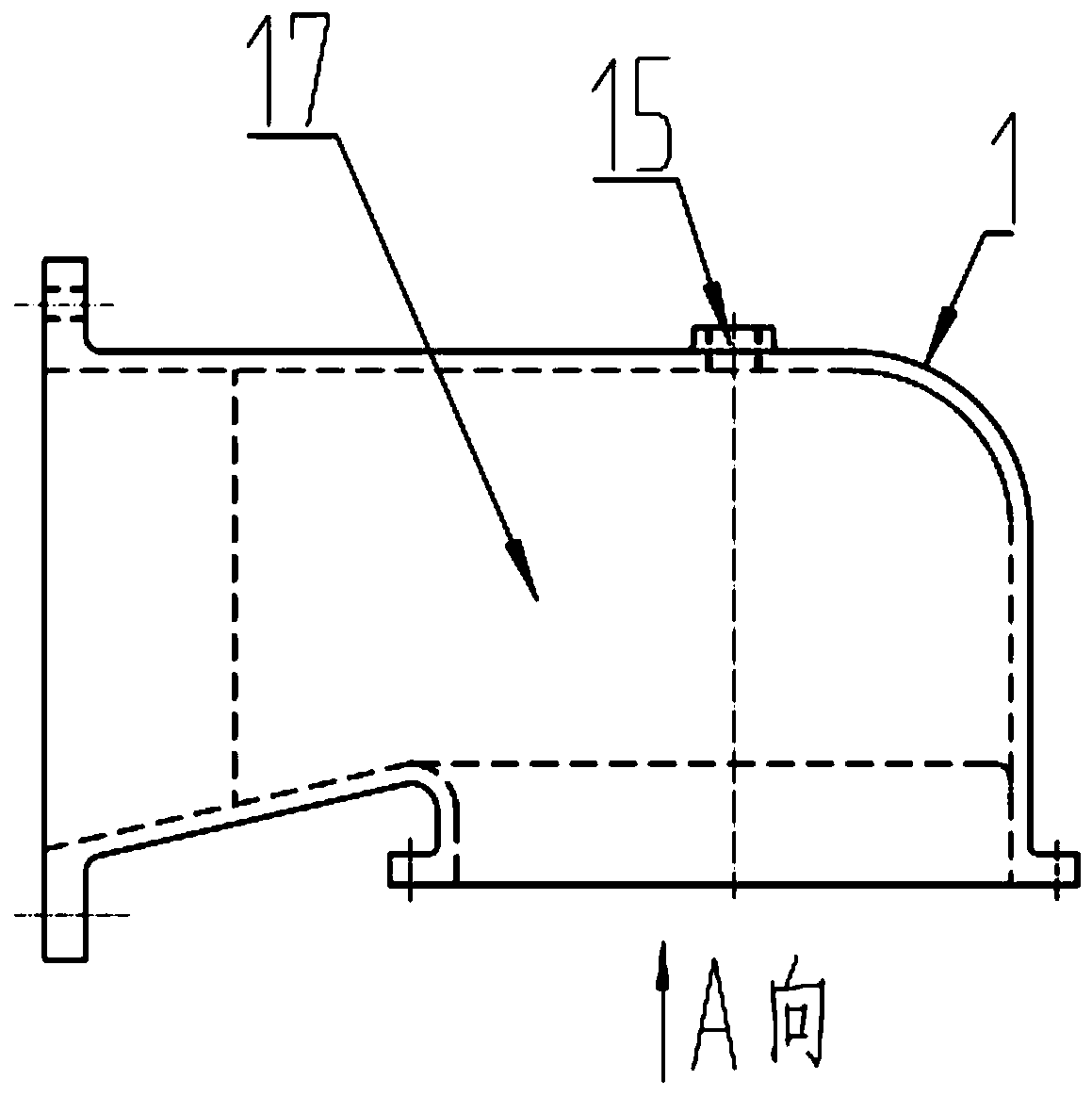 A semi-spiral water-inlet double-suction self-priming pump