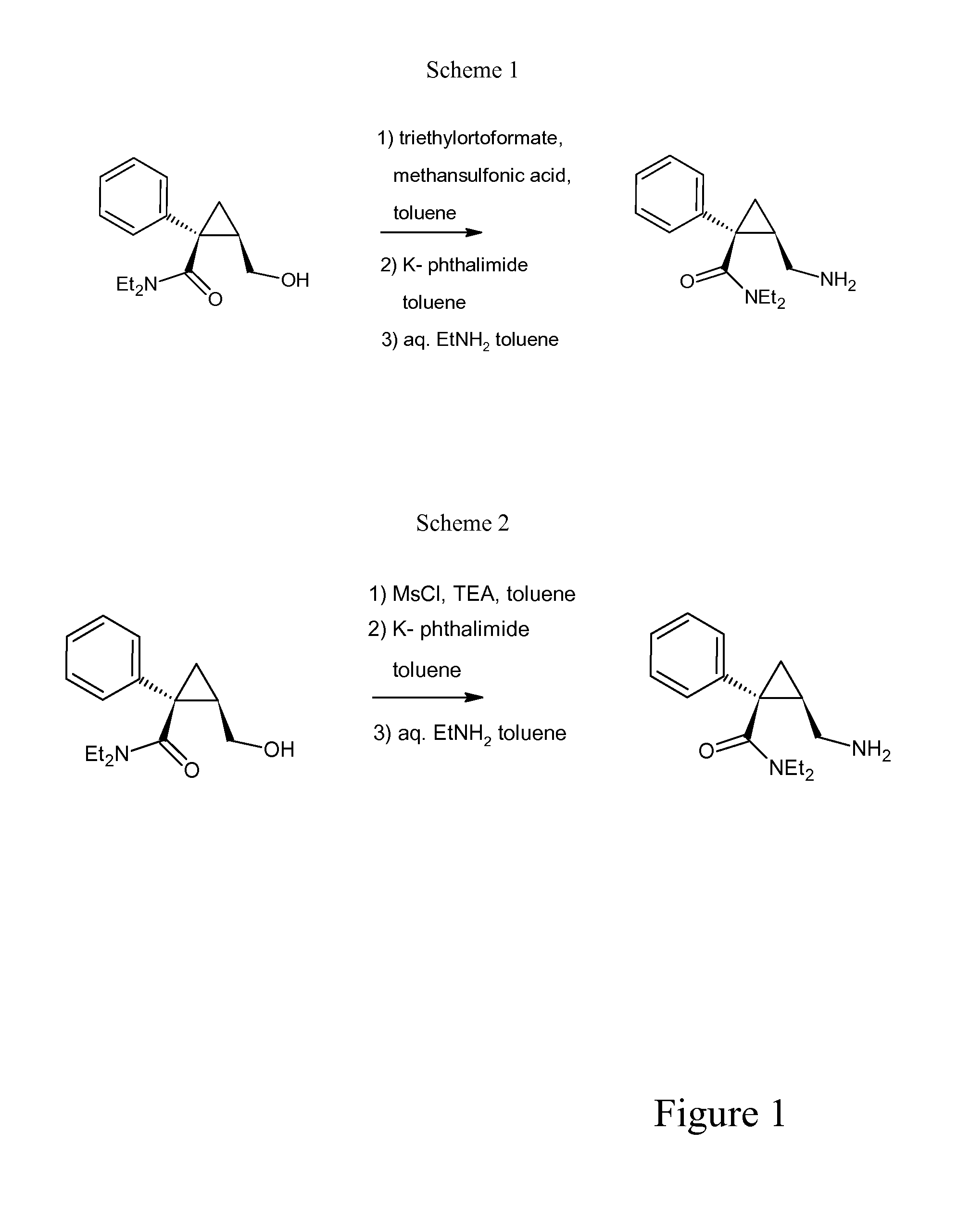 Process for preparing levomilnacipran hcl