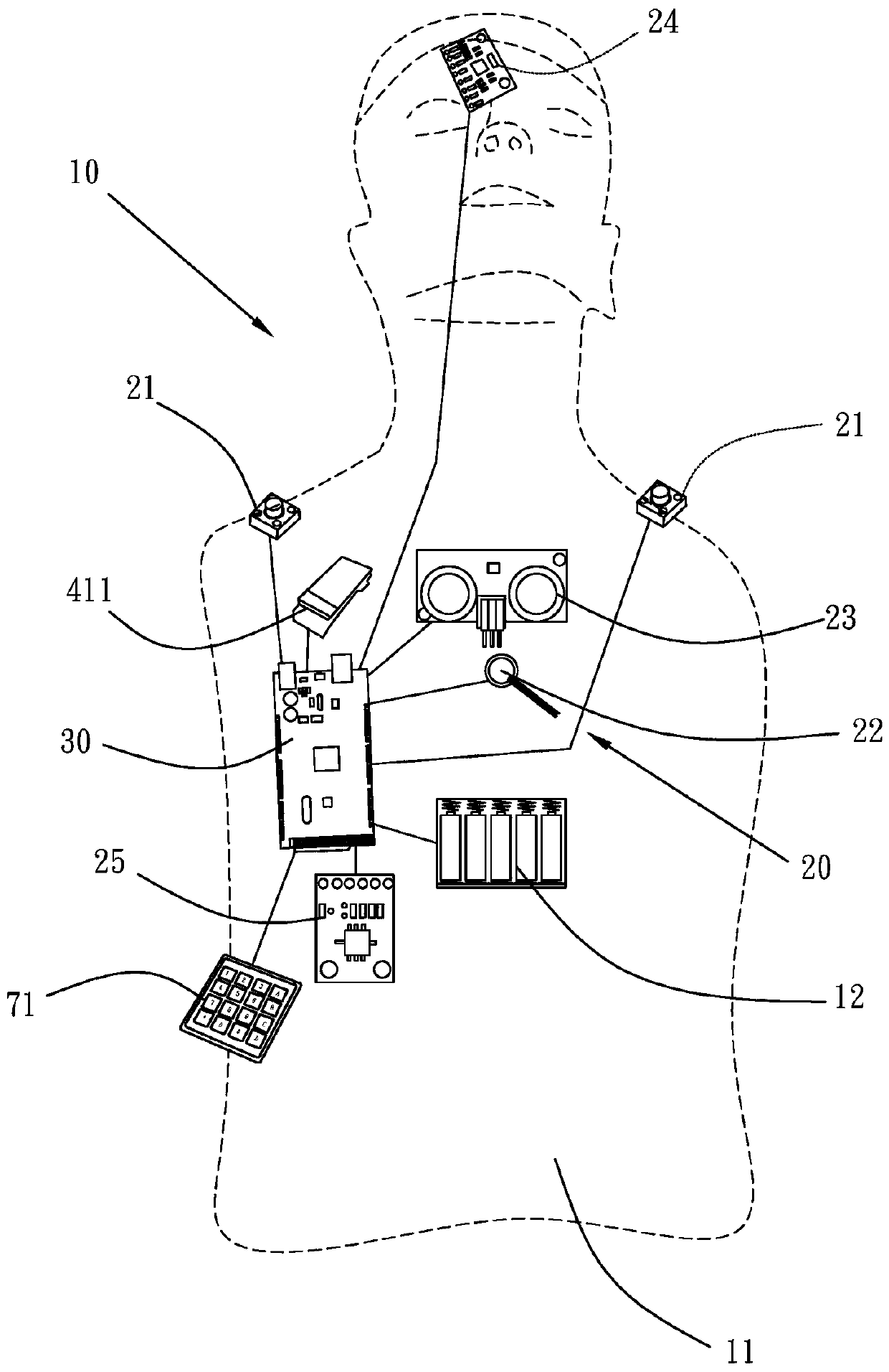 Interactive cardiopulmonary resuscitation teaching assistant device