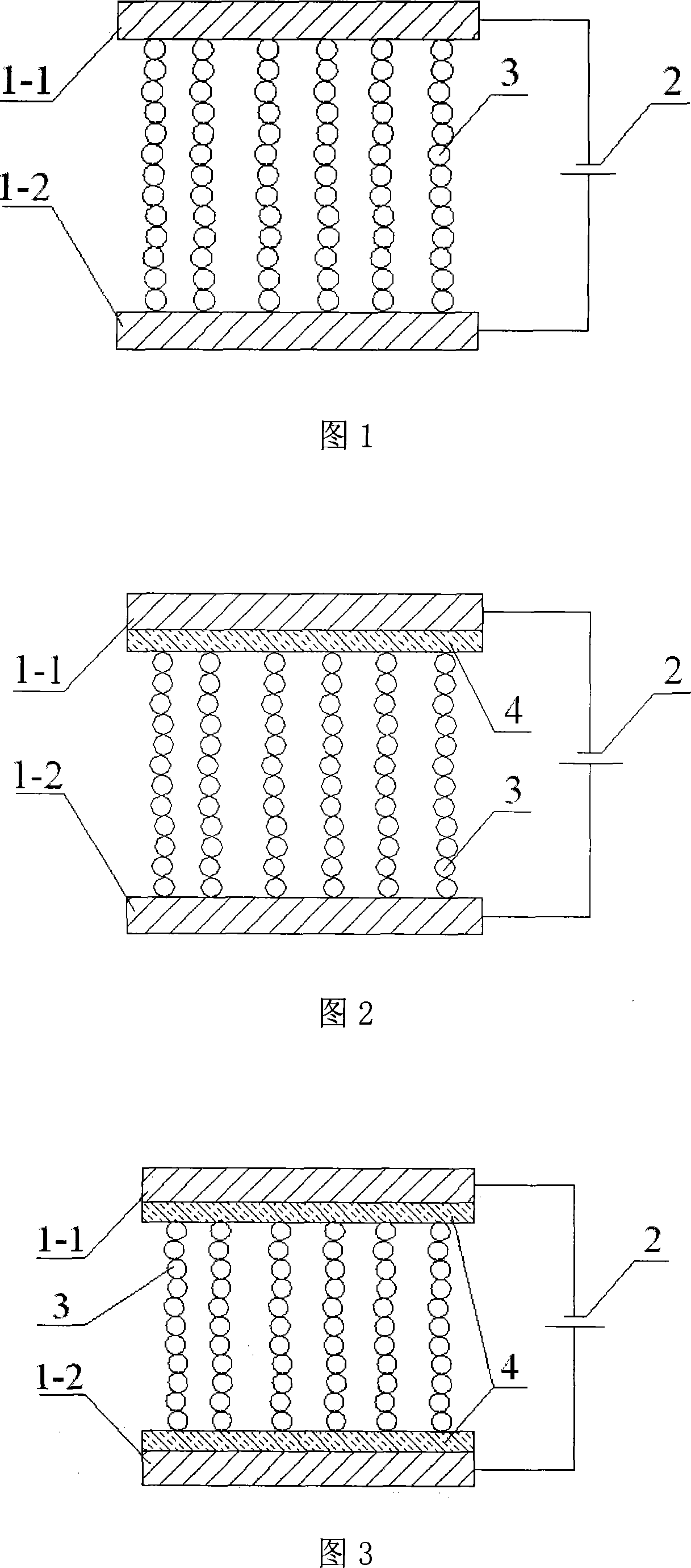 Current change effect generation device and applicable and prescribed current change liquid