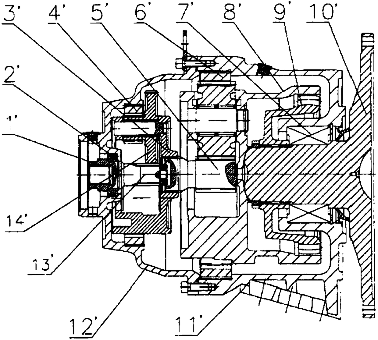 A reducer, a mixer and a mixing and transporting tanker