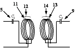 Master-slave self-coupling magnetic resonance wireless power transmission device and operation method thereof