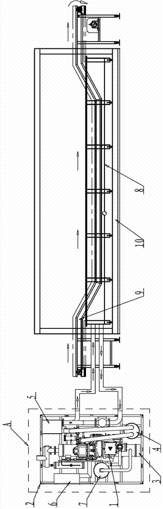 Immersing type instant freezer