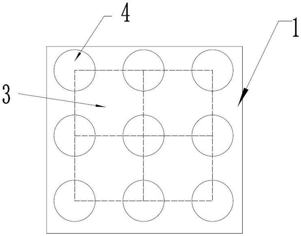 Three-dimensional water-absorbing and water-locking hand towel and preparation method thereof