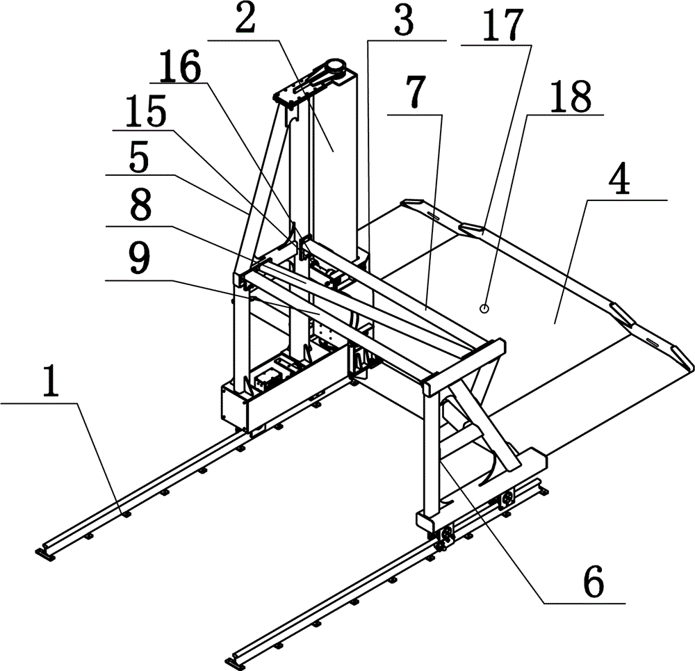 Frame-type interference-free three-dimensional parking equipment