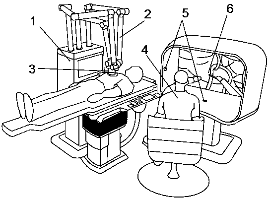 Surgical robot system based on cloud data technology and operation method