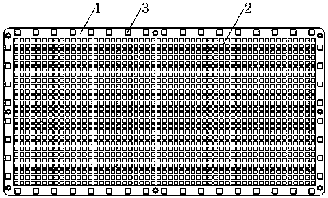 Vehicle-mounted LED (Light Emitting Diode) display screen integrated with highlighters