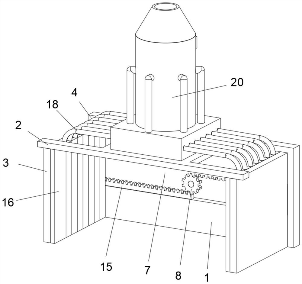 Mining and metallurgy processing waste heat recycling device