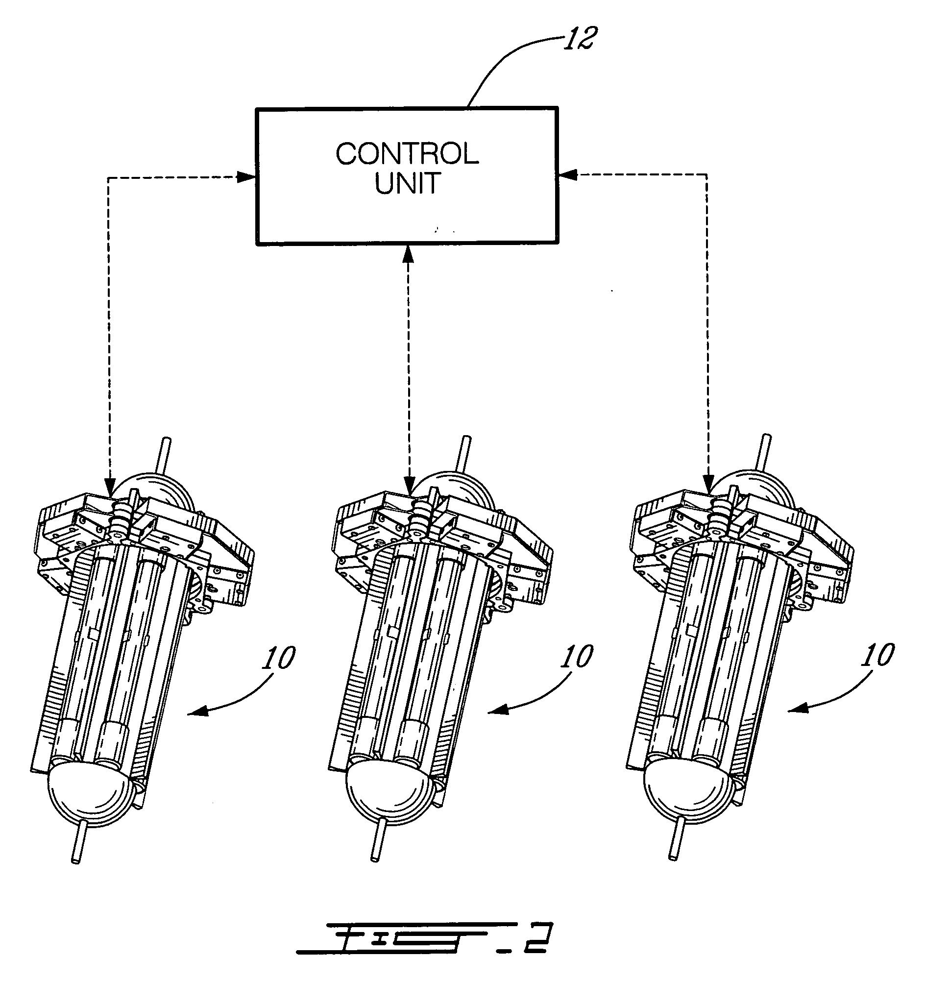 Controller for UV light purification system