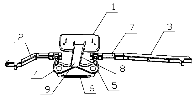 Automobile glove box locking device