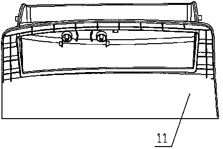 Automobile glove box locking device