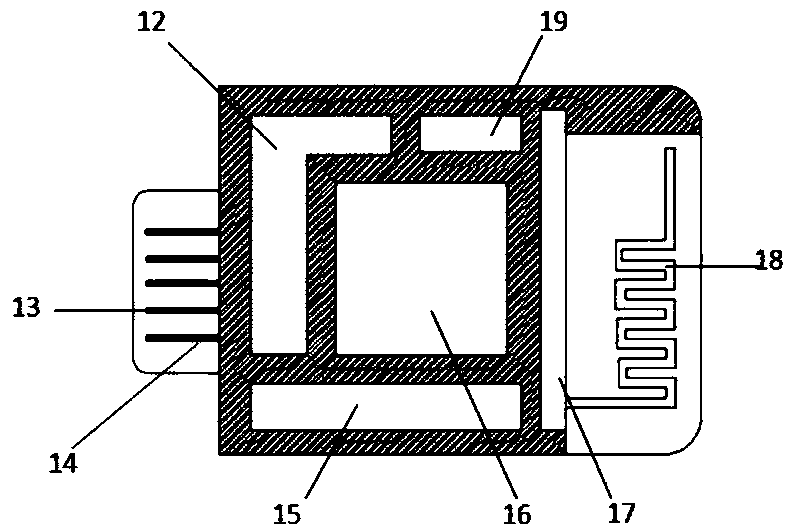 Separate wound monitoring system based on medical dressings