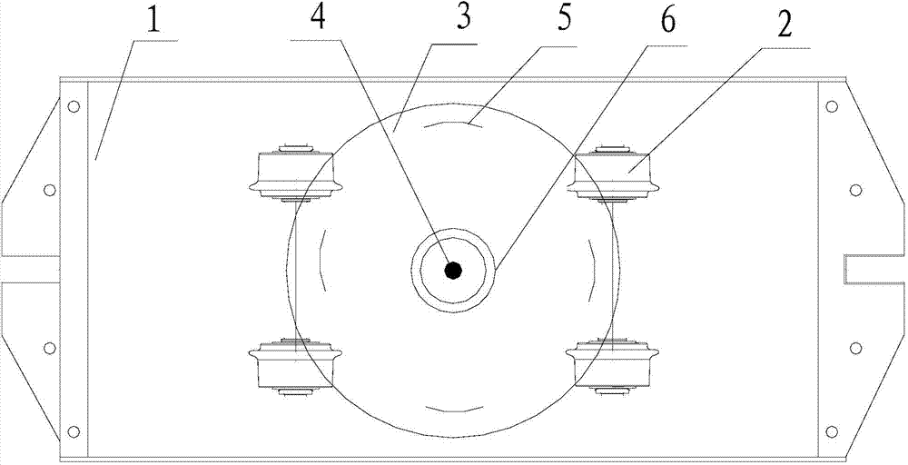 Device for replacing winch steel wire rope