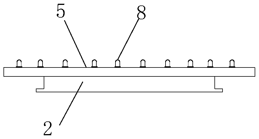 Pre-storing device for building materials