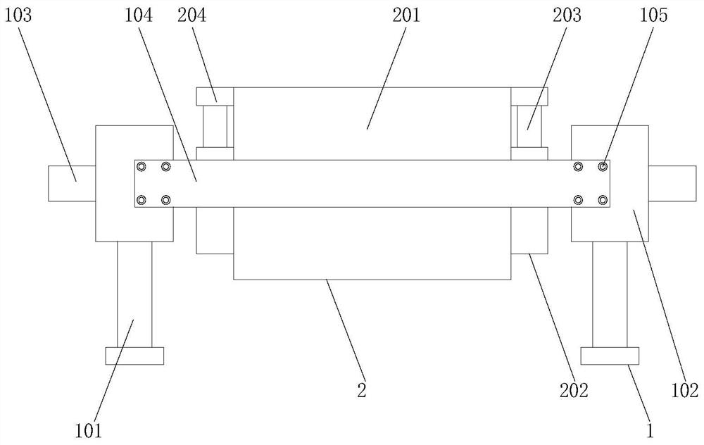 Filter press working pressure and sealing pressure balancing device