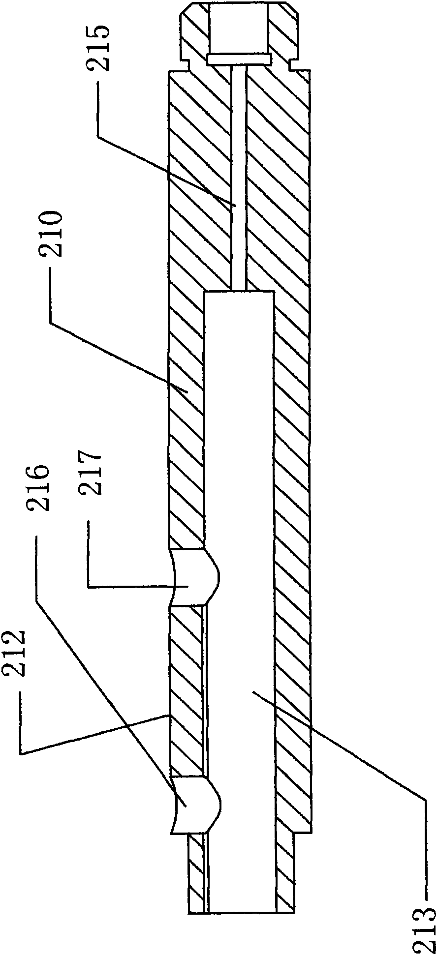 Water injected microwave antenna