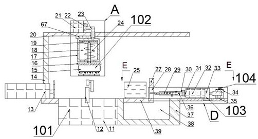 Sardine processing device based on semiconductor sensor